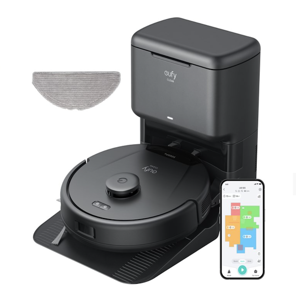 Eufy Omni L60 Hybrid SES 2-in-1 Robot Vacuum & Mop with iPath Laser Navigation - T2278V11