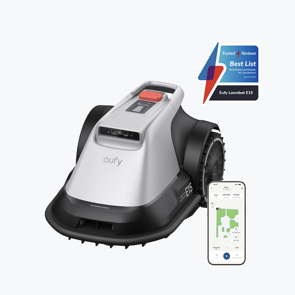 Eufy E15 Robot Cordless Lawn Mower with Accurate Obstacle Avoidance - T28802A2