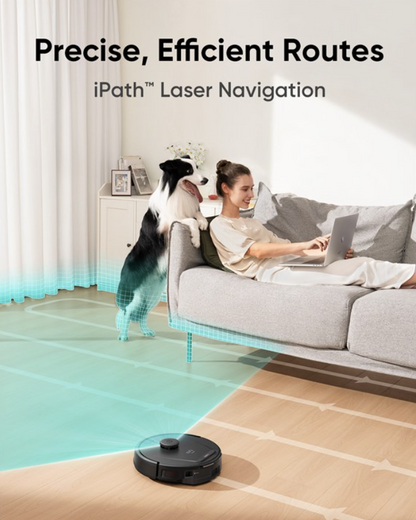 Eufy Omni L60 Hybrid Robot Vacuum & Mop with Self-Empty Station & Ultra Strong Suction - T2268V11