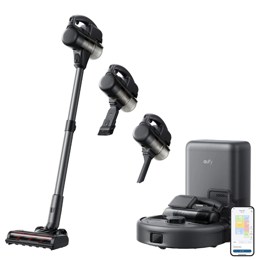 Eufy Omni Robot Vacuum 3-in-1 FlexiONE E20 Multi-Functional Cleaning System - T2070G10