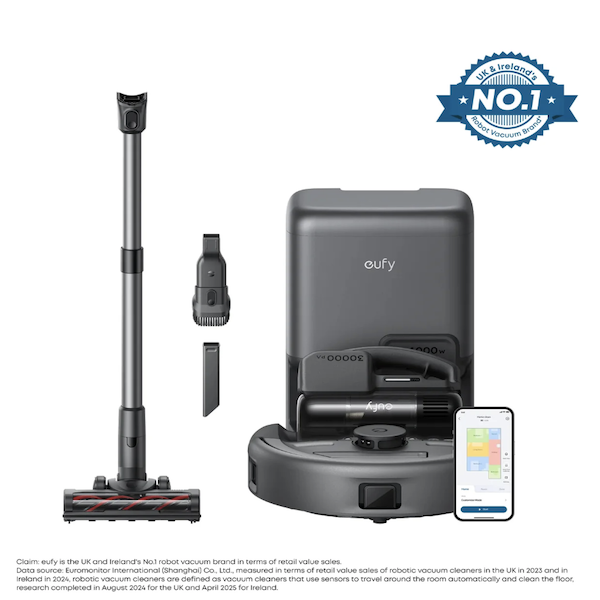 Eufy Omni Robot Vacuum 3-in-1 FlexiONE E20 Multi-Functional Cleaning System - T2070G10