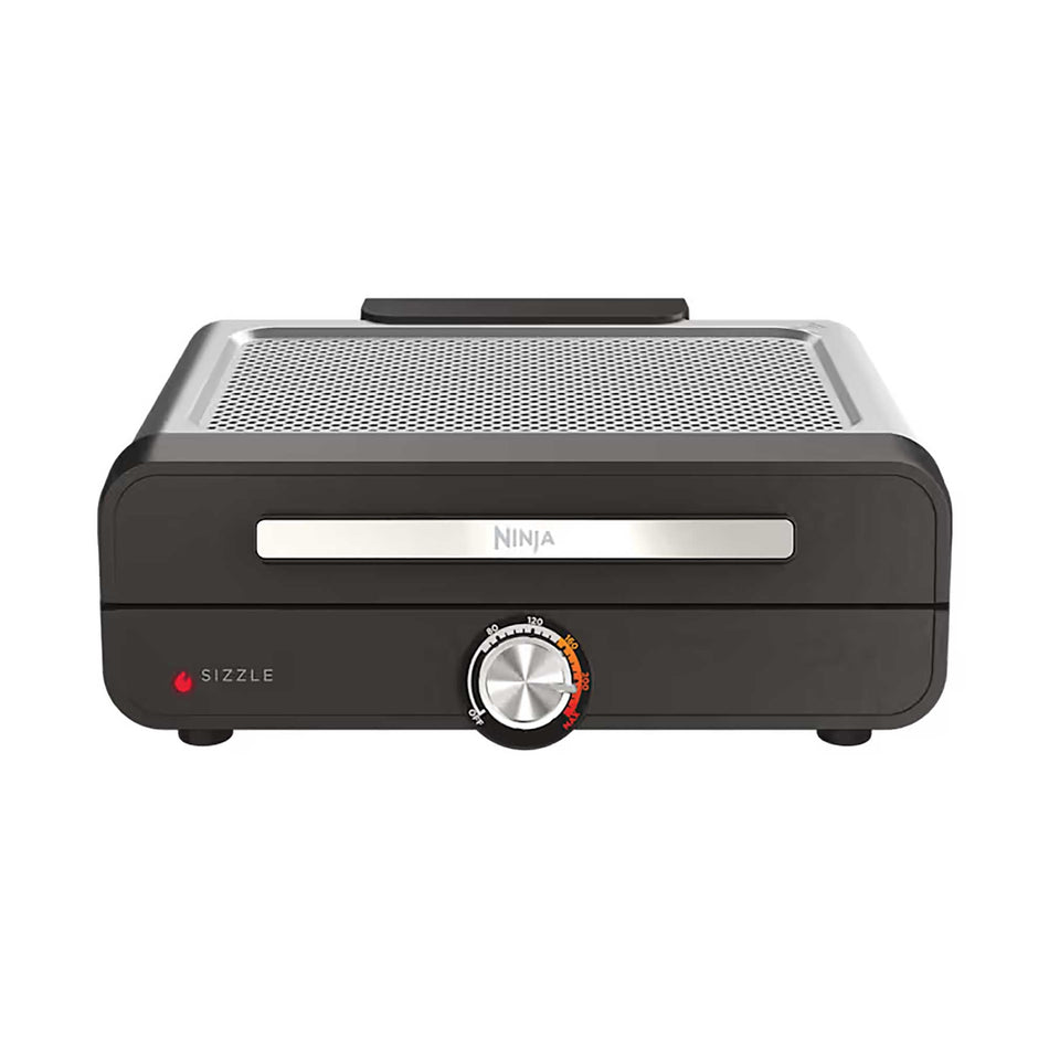 Ninja Sizzle Indoor Grill & Flat Plate – Black | GR101UK