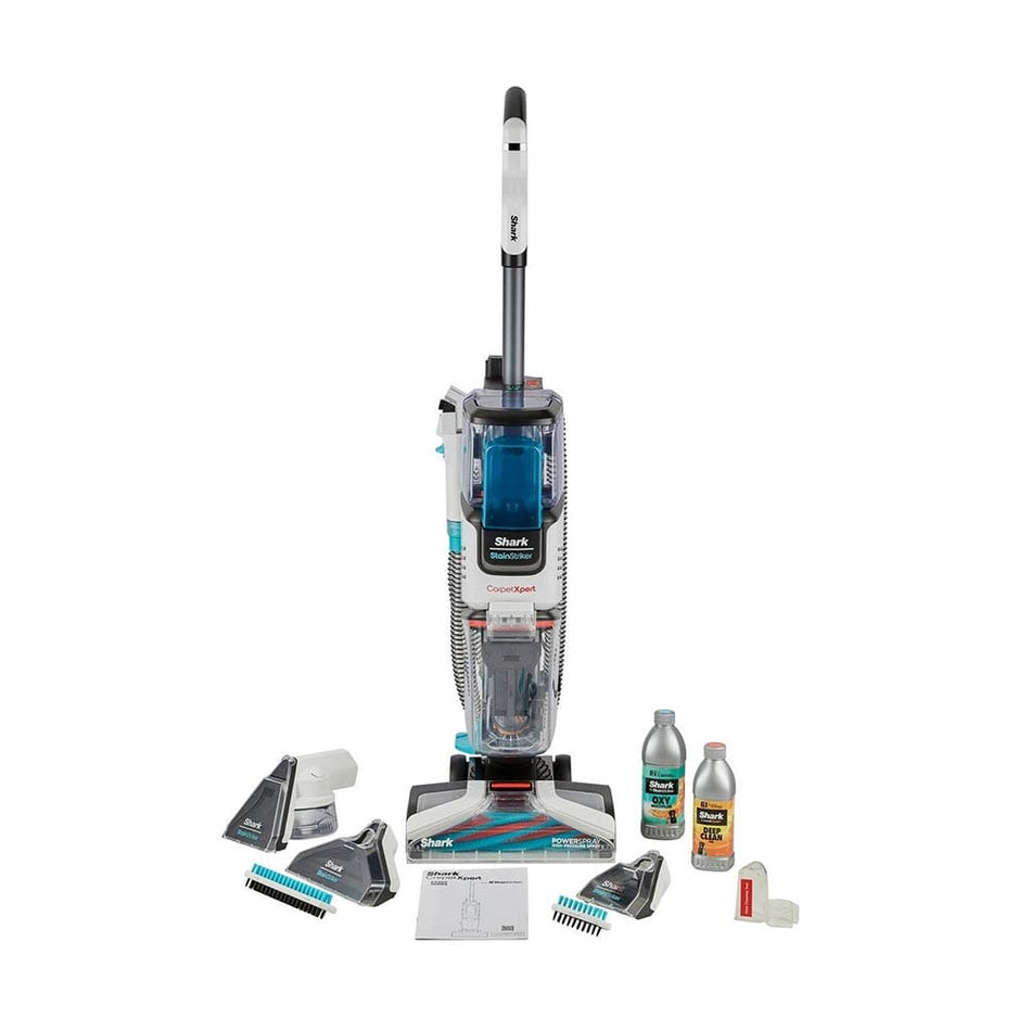 Shark CarpetXpert Deep Carpet Cleaner with Built-in StainStriker - White EX200UK