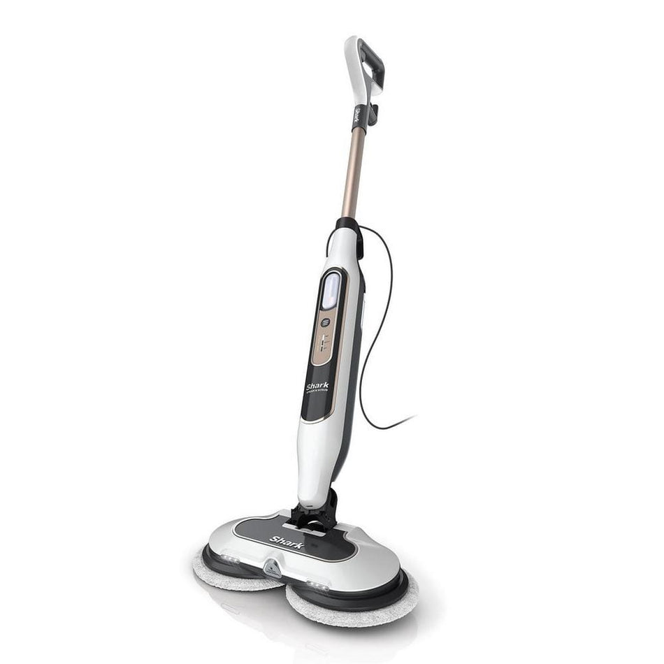 Shark Steam & Scrub Automatic Steam Mop with Steam Blaster - White S8201UK