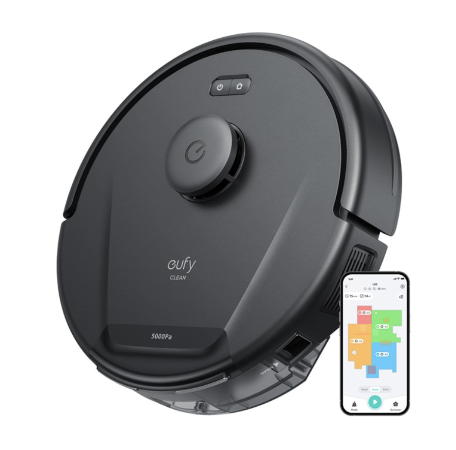 Eufy Omni L60 Hybrid Robot Vacuum & Mop with Self-Empty Station & Ultra Strong Suction - T2268V11