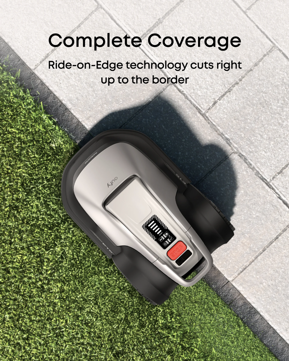 Eufy E15 Robot Cordless Lawn Mower with Accurate Obstacle Avoidance - T28802A2