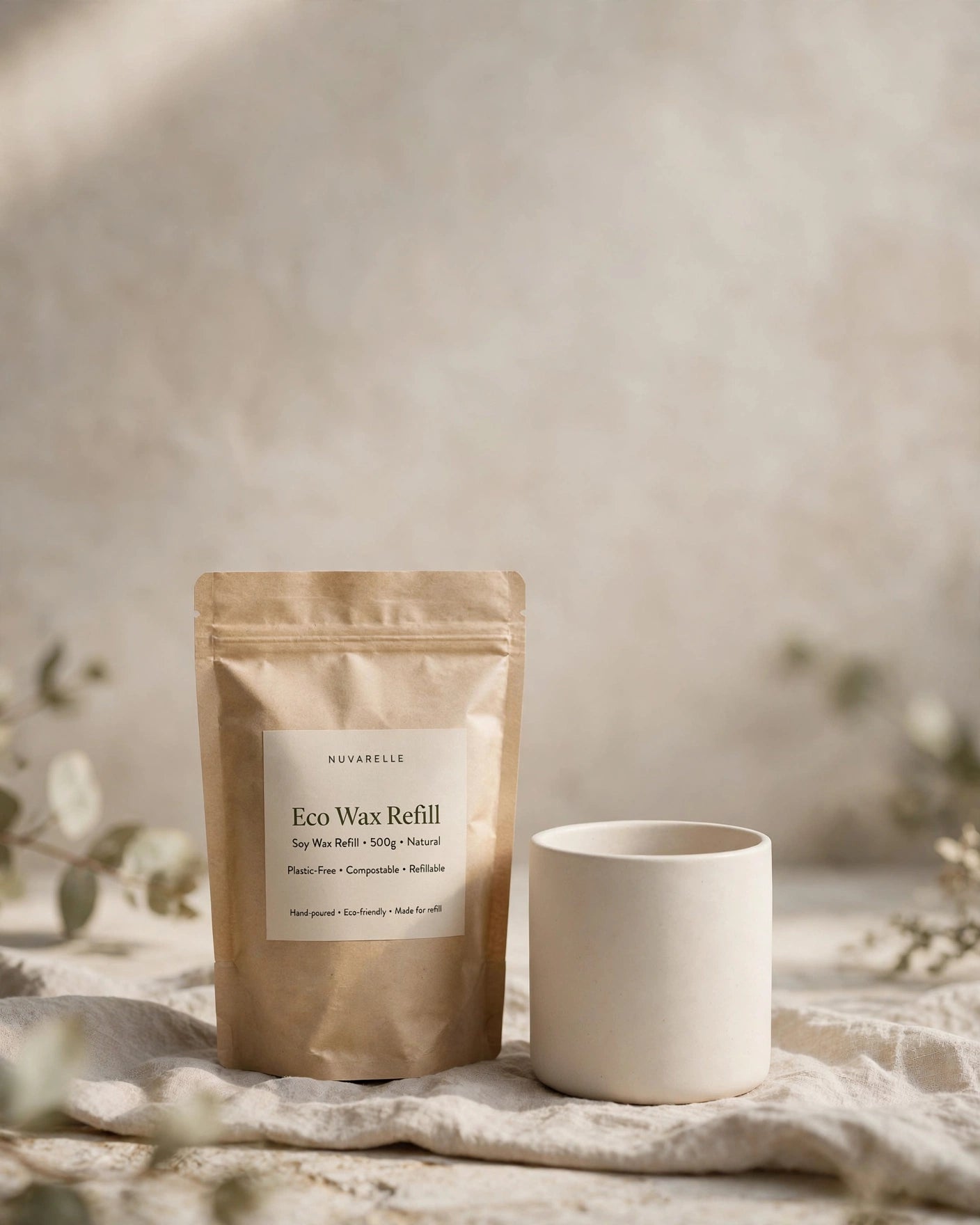 Nuvarelle Wax Refill Pouch